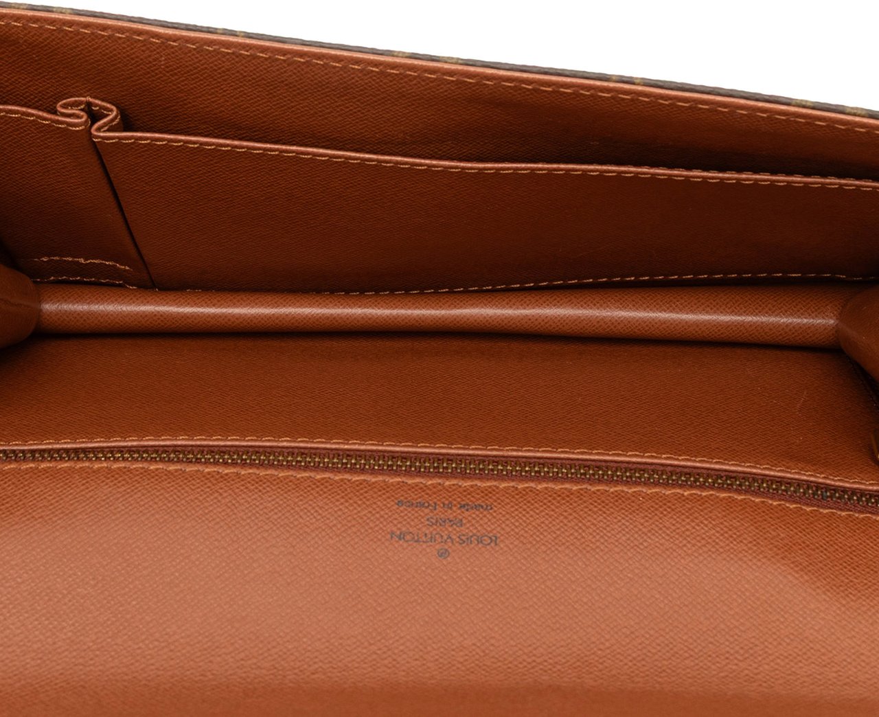 Louis Vuitton Monogram Pochette Dame GM Bruin