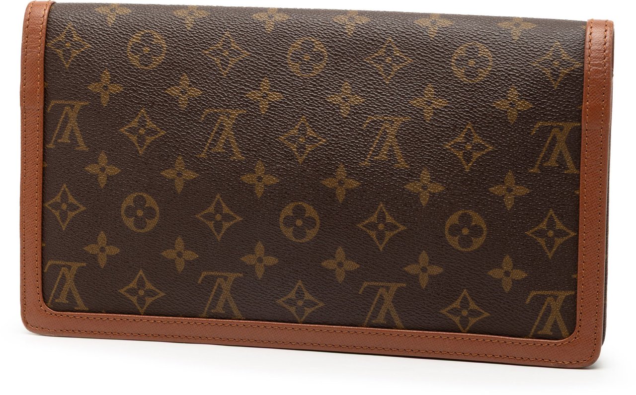 Louis Vuitton Monogram Pochette Dame GM Bruin