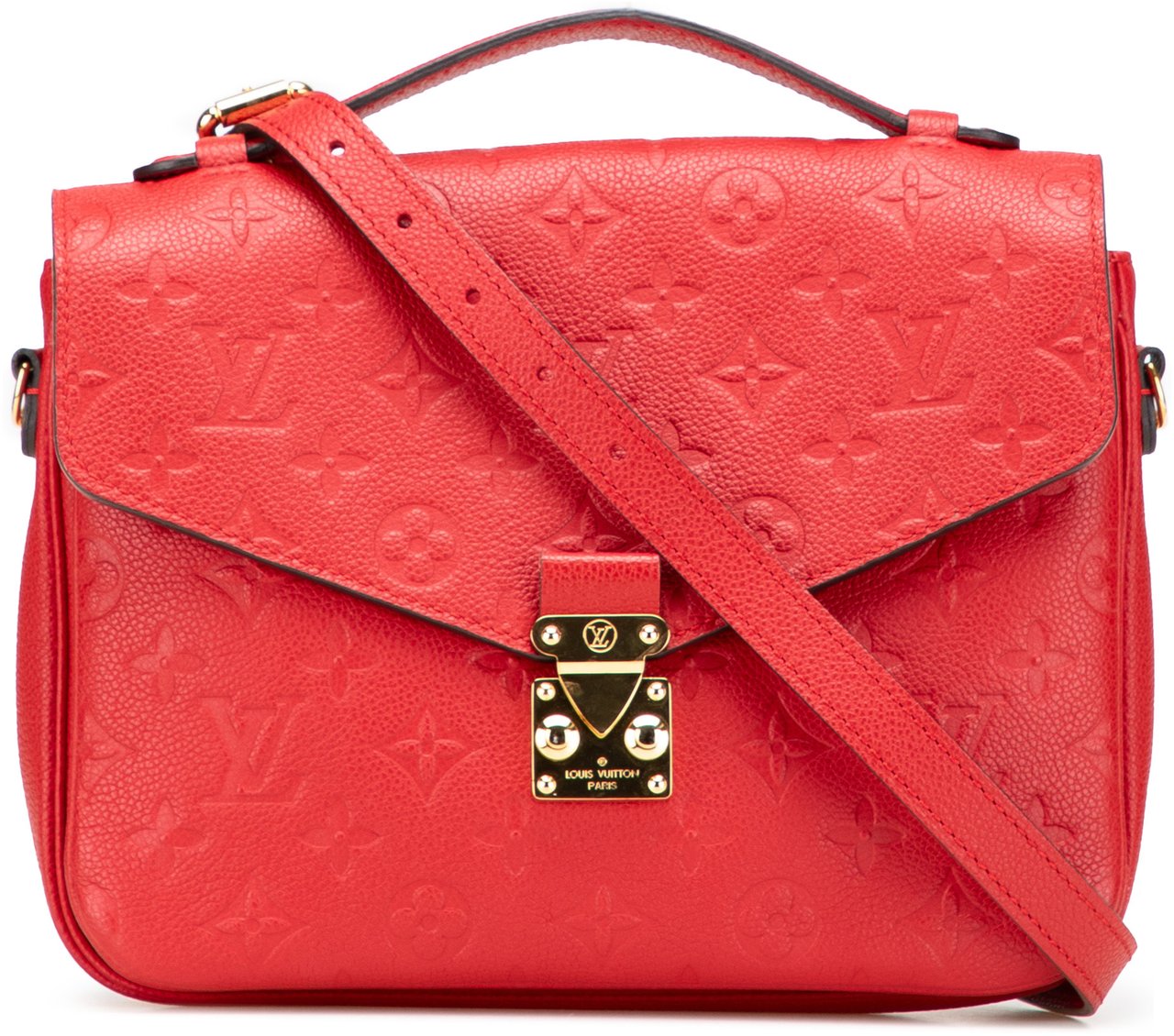Louis Vuitton Monogram Empreinte Pochette Metis Rood