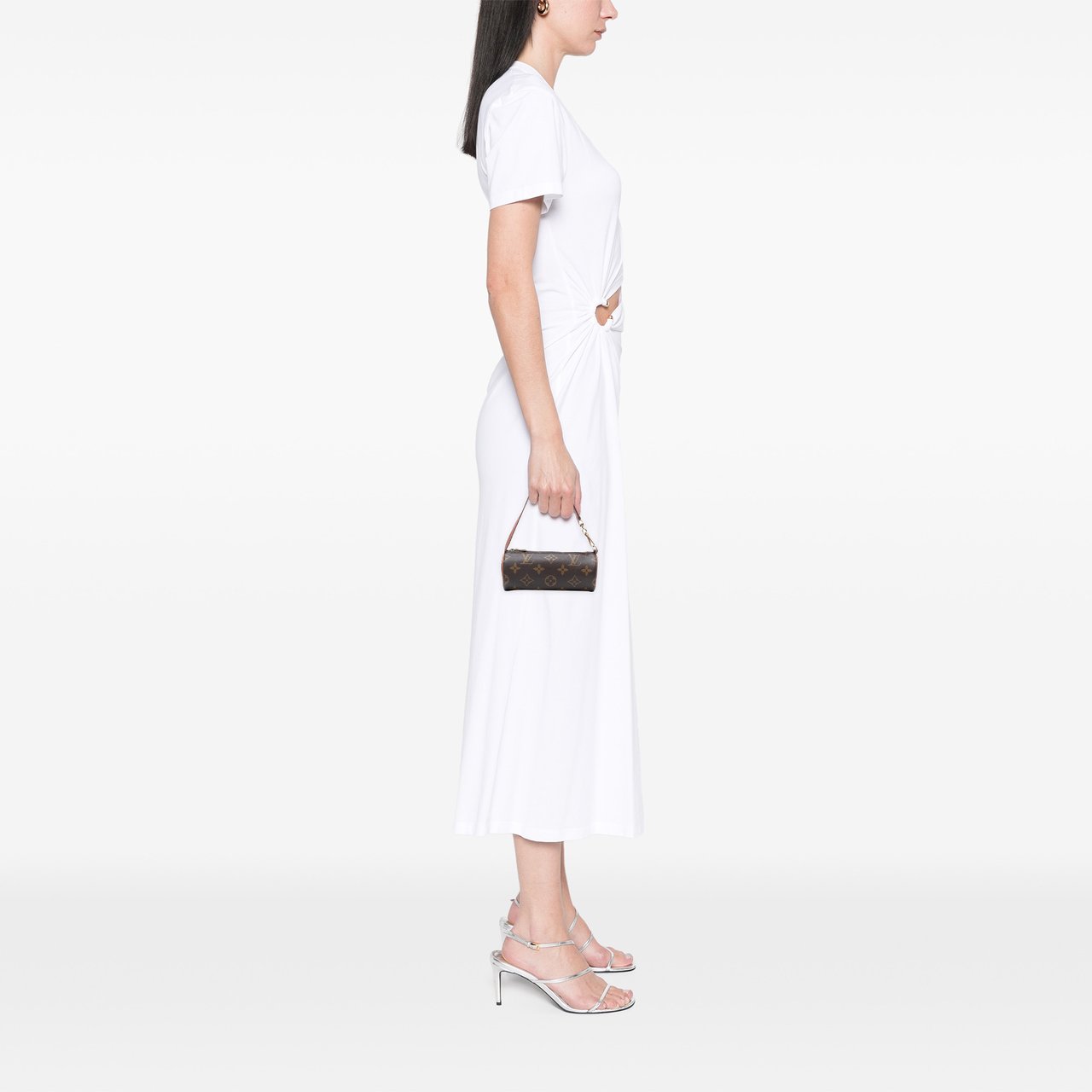 Louis Vuitton Monogram Papillon Pochette Bruin