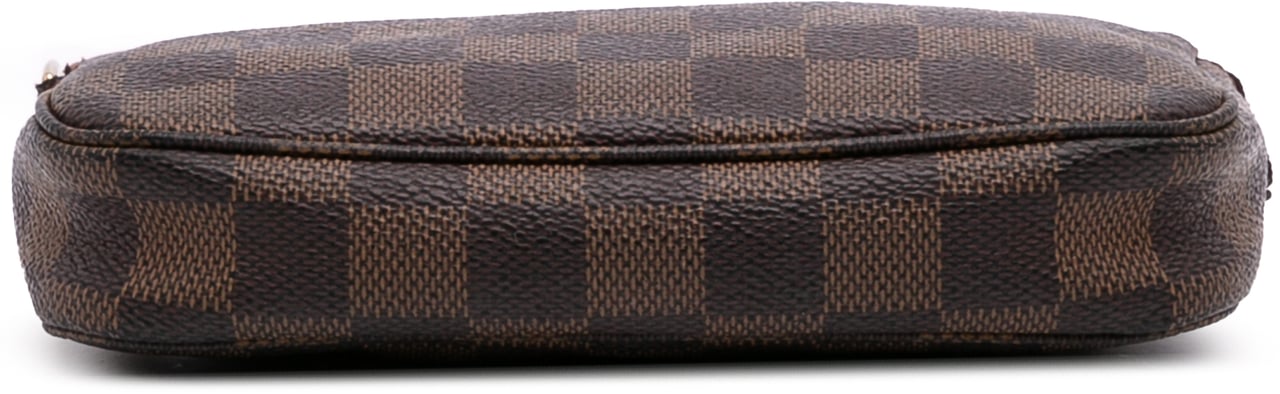 Louis Vuitton Damier Ebene Mini Pochette Accessoires Bruin