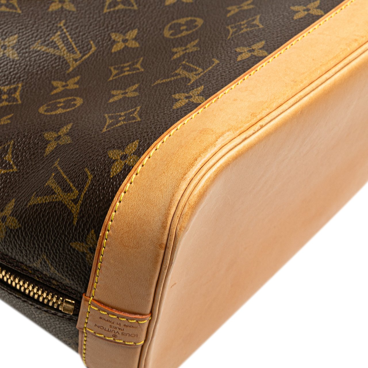 Louis Vuitton Monogram Alma PM Bruin