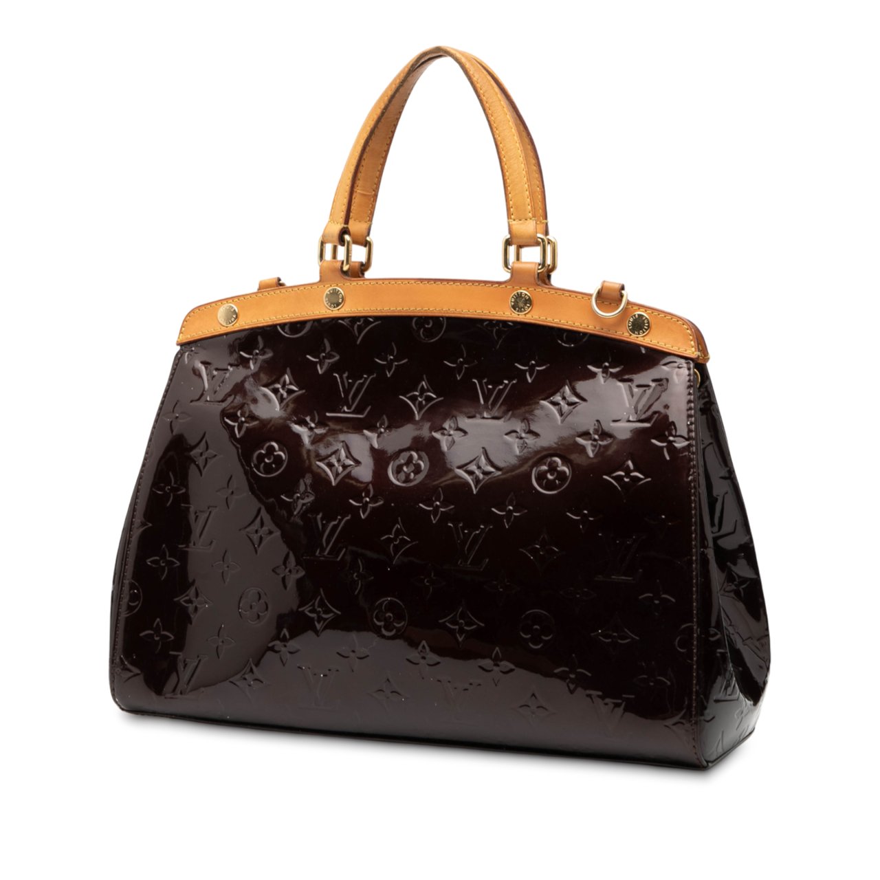 Louis Vuitton Monogram Vernis Brea MM Paars