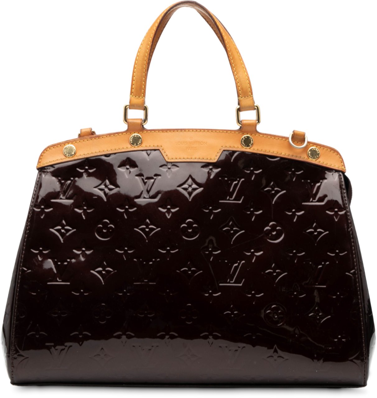 Louis Vuitton Monogram Vernis Brea MM Paars