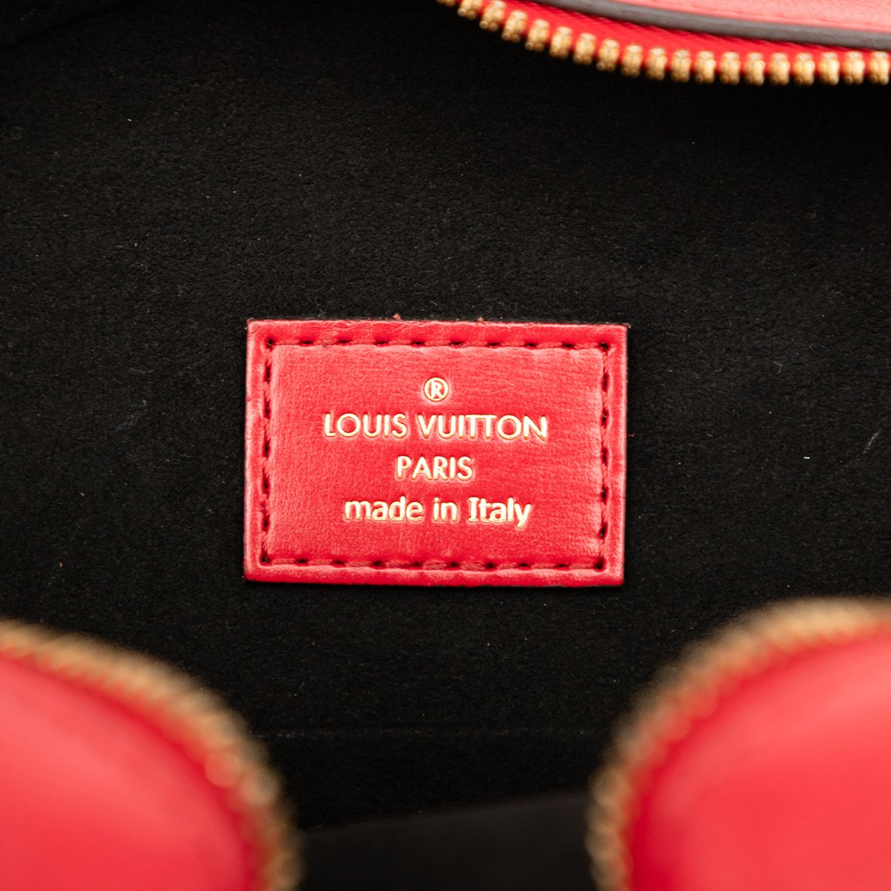 Louis Vuitton Monogram Vernis Boite Chapeau Souple PM Rood