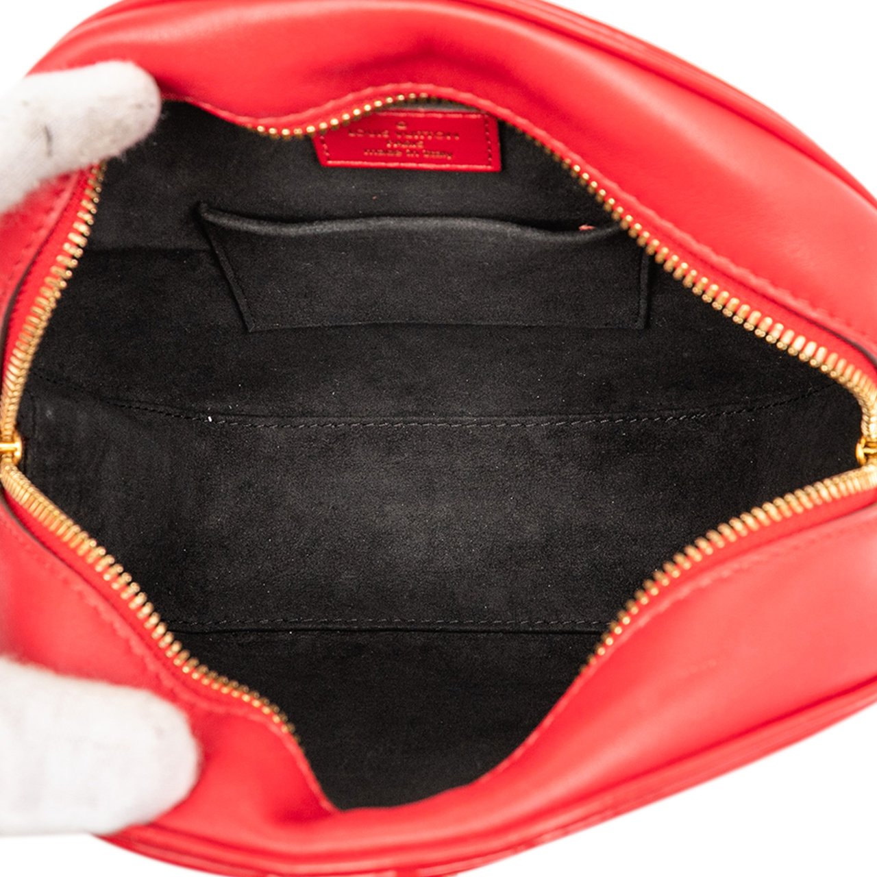 Louis Vuitton Monogram Vernis Boite Chapeau Souple PM Rood