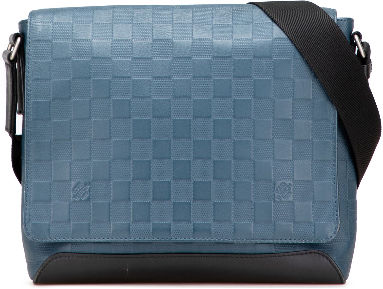 Louis Vuitton Damier Infini District PM Blauw