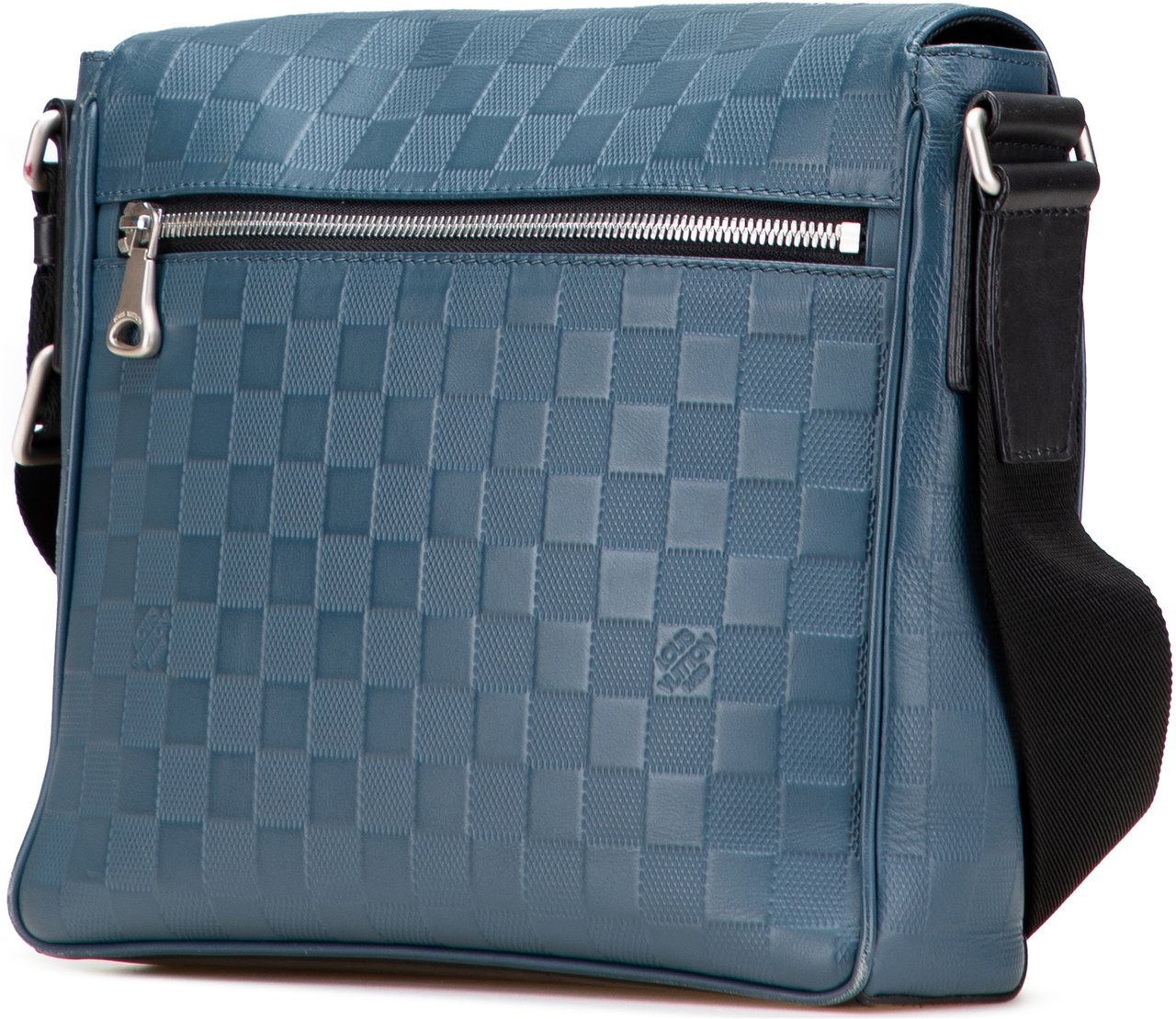 Louis Vuitton Damier Infini District PM Blauw
