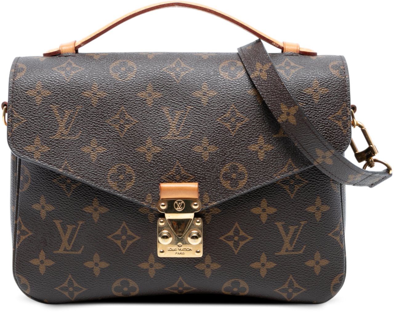 Louis Vuitton Monogram Pochette Metis Bruin