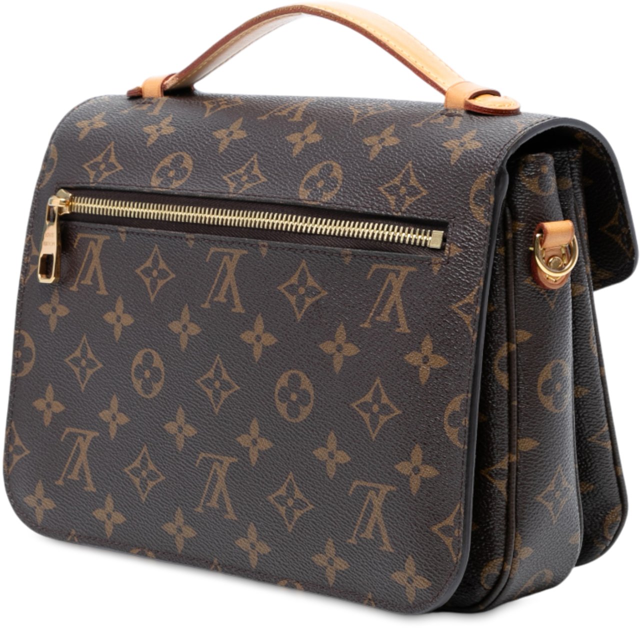 Louis Vuitton Monogram Pochette Metis Bruin