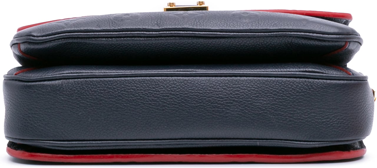 Louis Vuitton Monogram Empreinte Pochette Metis Blauw