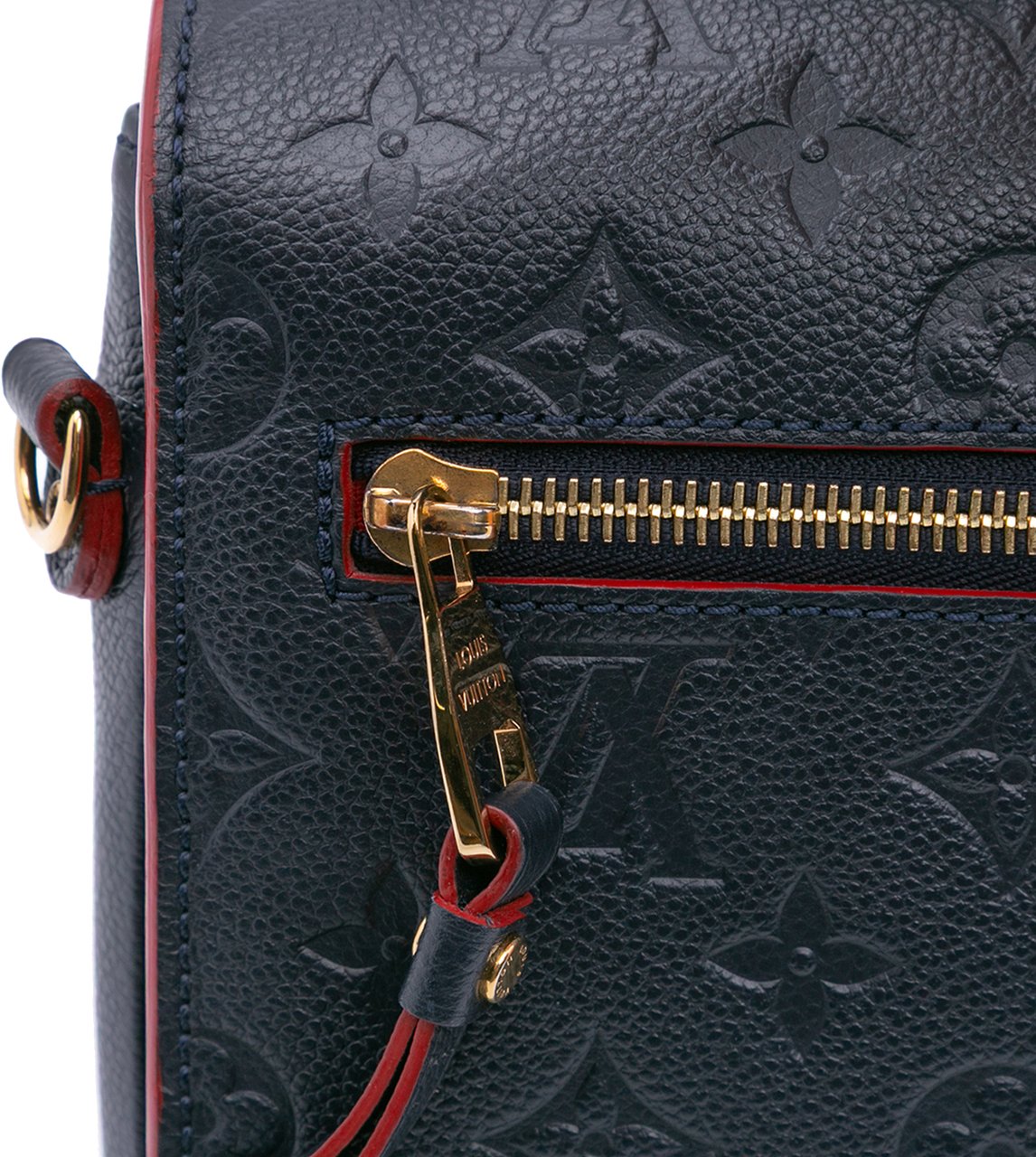 Louis Vuitton Monogram Empreinte Pochette Metis Blauw