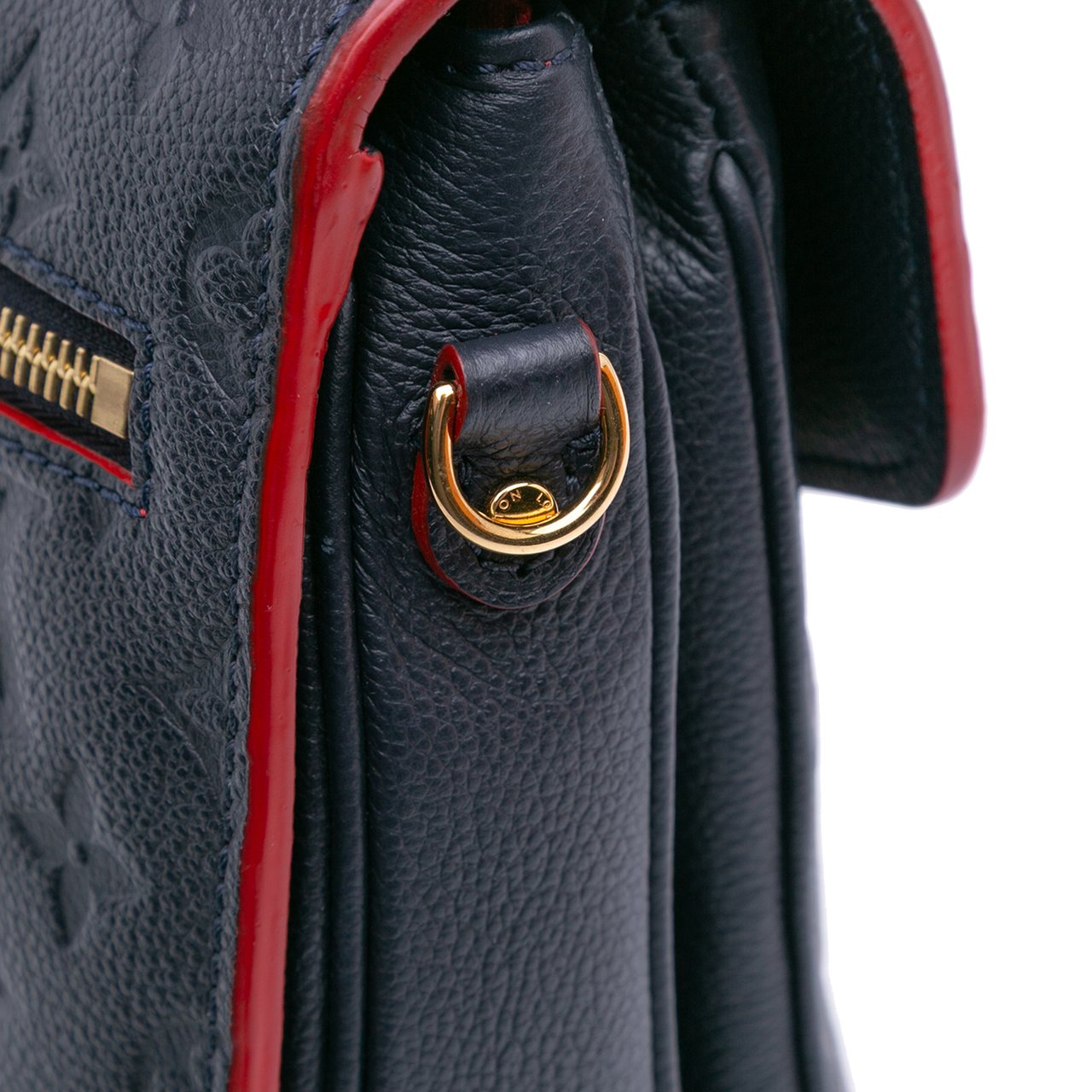 Louis Vuitton Monogram Empreinte Pochette Metis Blauw