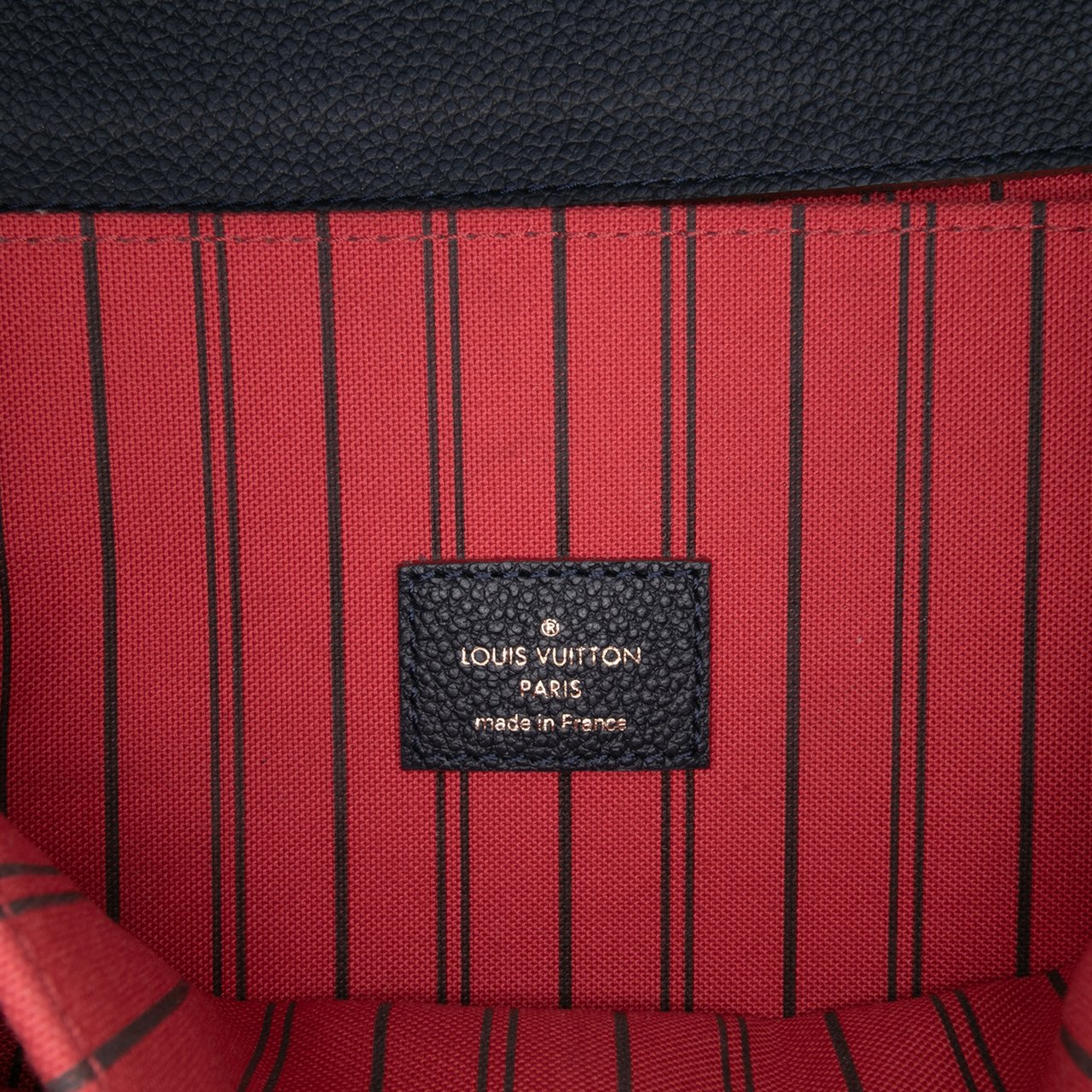 Louis Vuitton Monogram Empreinte Pochette Metis Blauw