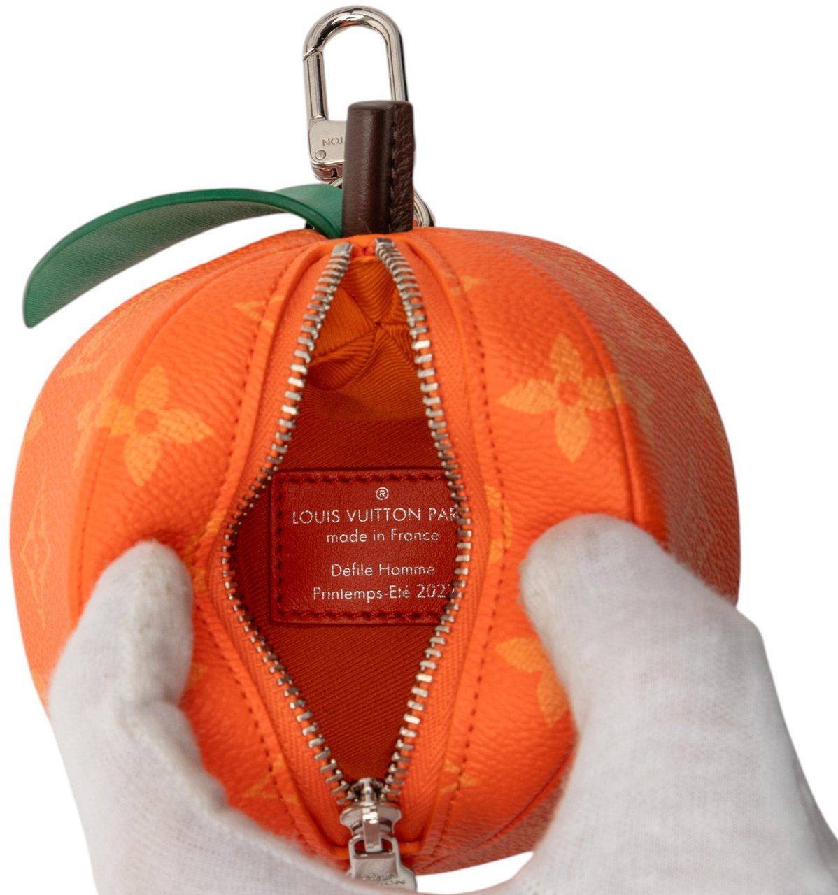 Louis Vuitton Monogram Orange Pouch Oranje