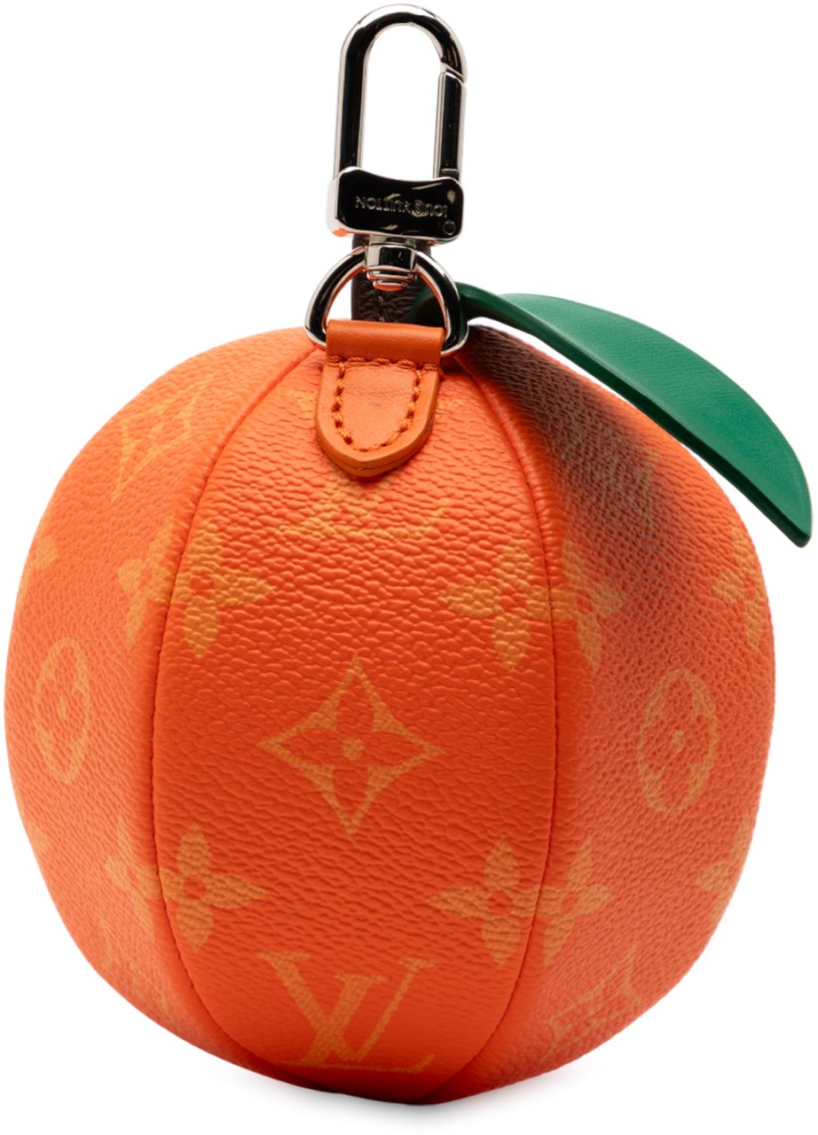 Louis Vuitton Monogram Orange Pouch Oranje