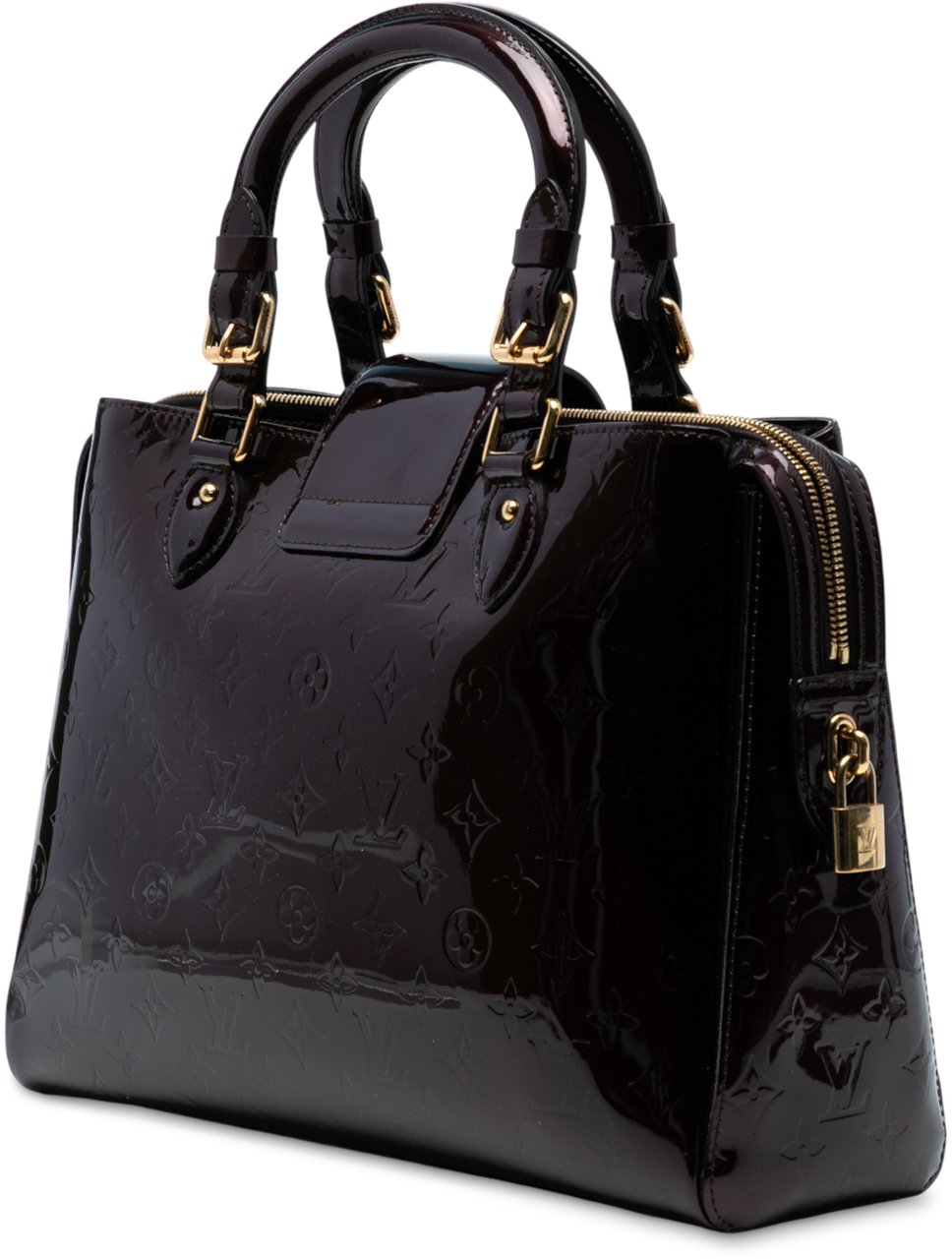 Louis Vuitton Monogram Vernis Melrose Avenue Paars