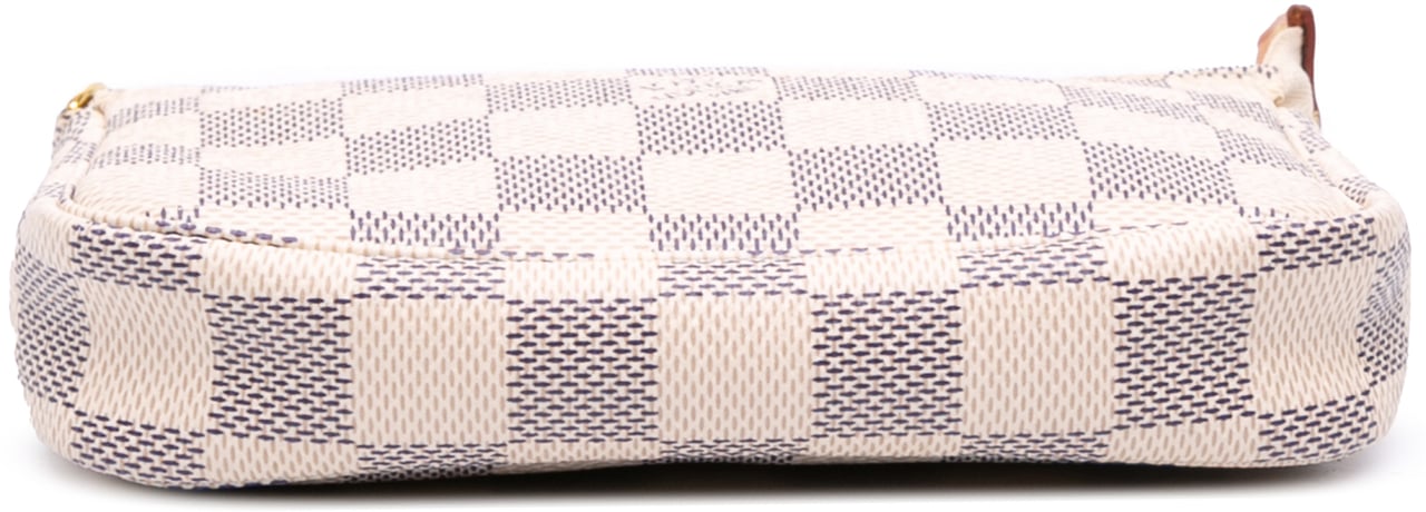 Louis Vuitton Damier Azur Mini Pochette Accessoires Wit