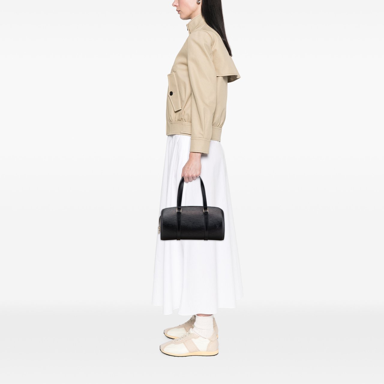 Louis Vuitton Epi Soufflot Zwart