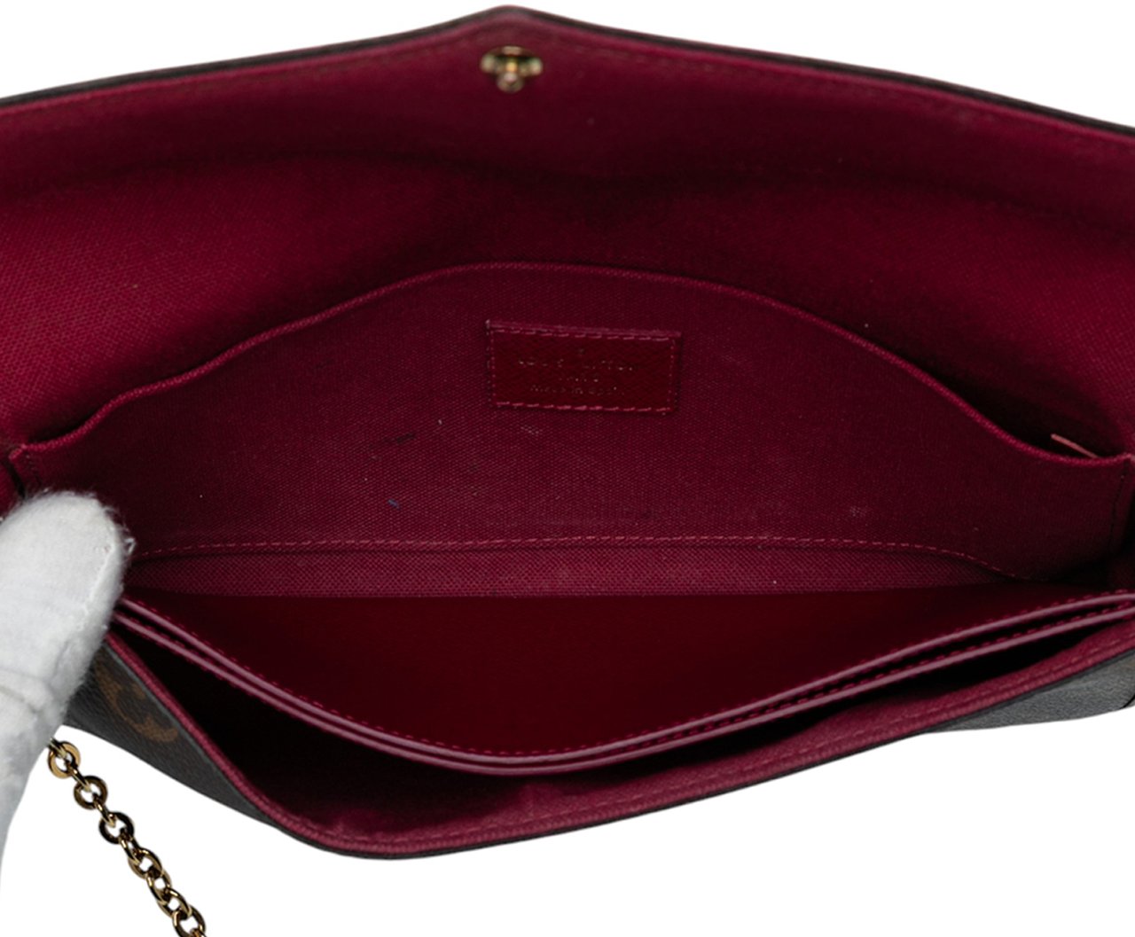 Louis Vuitton Monogram Pochette Felicie Bruin