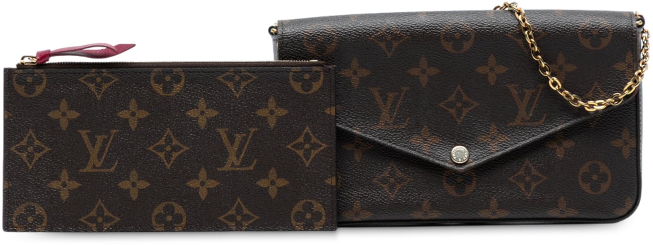 Louis Vuitton Monogram Pochette Felicie Bruin