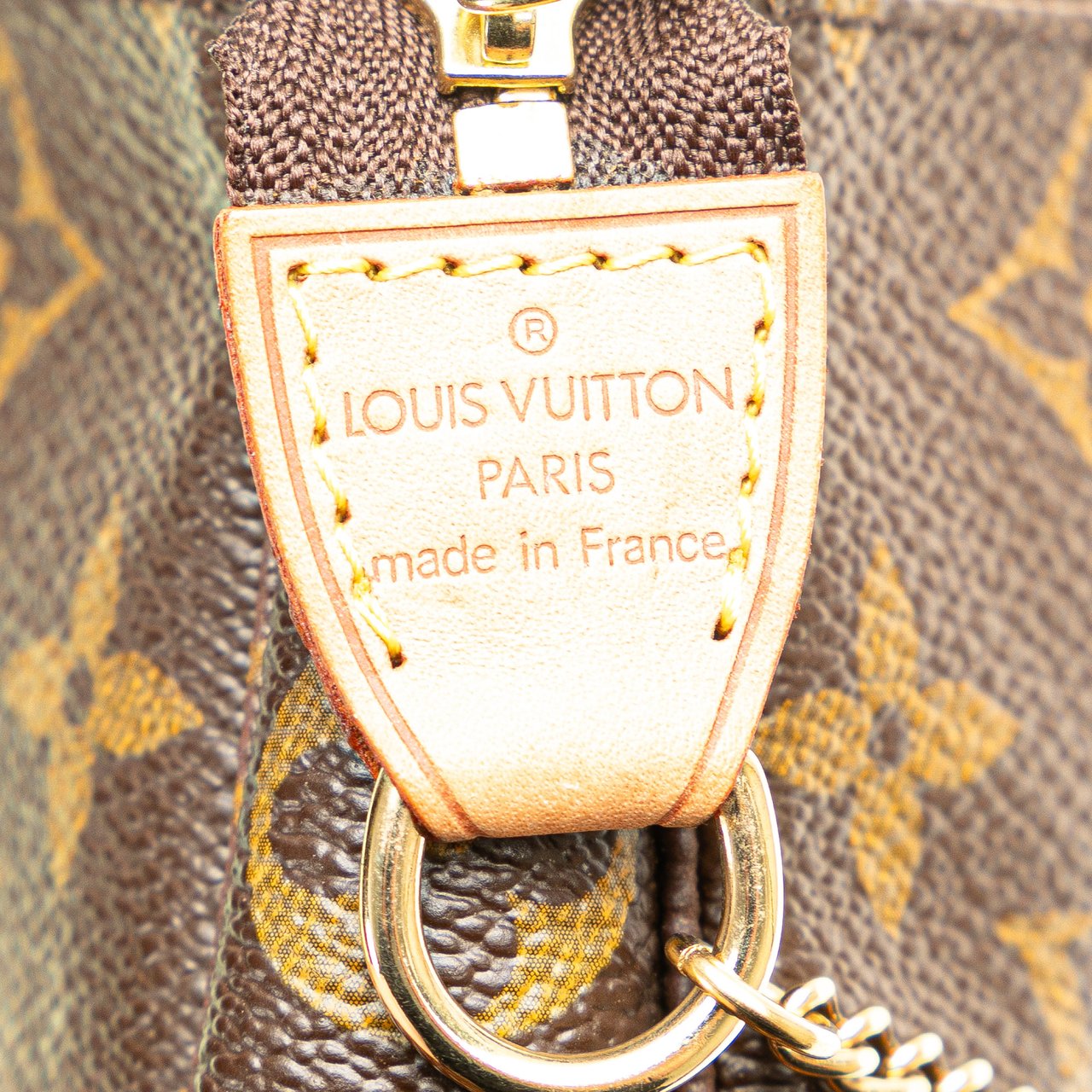 Louis Vuitton Monogram Trunks and Bags Mini Pochette Accessoires Bruin