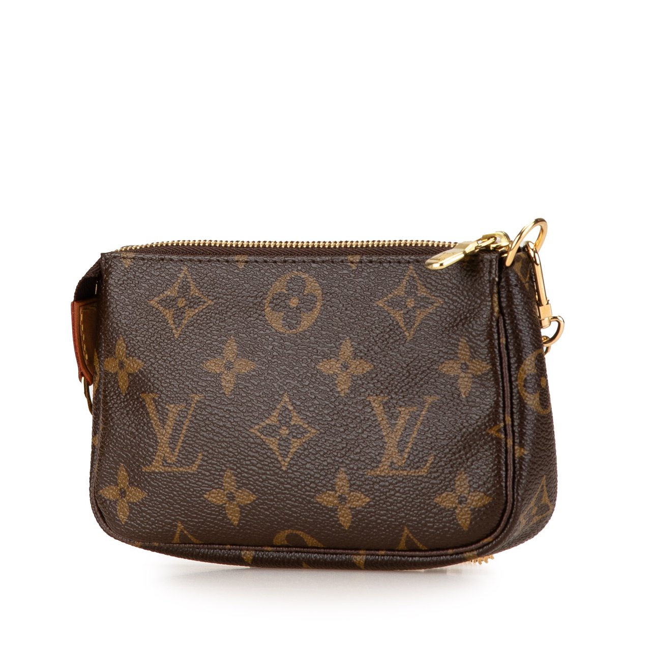 Louis Vuitton Monogram Trunks and Bags Mini Pochette Accessoires Bruin