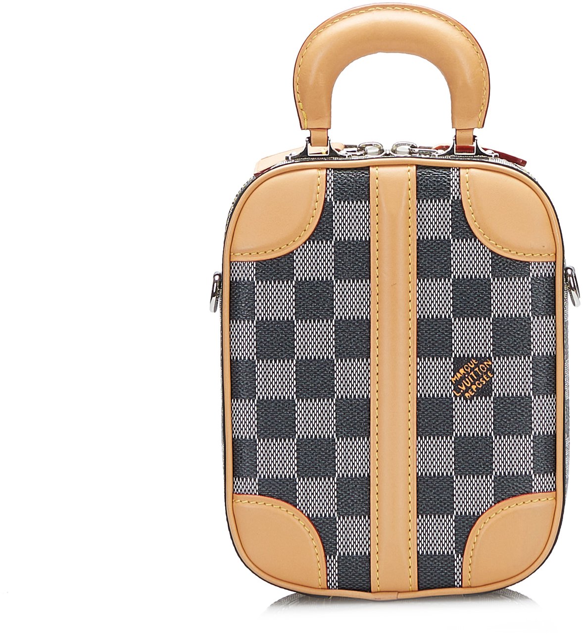 Louis Vuitton Damier Colors Valisette Verticale Grijs