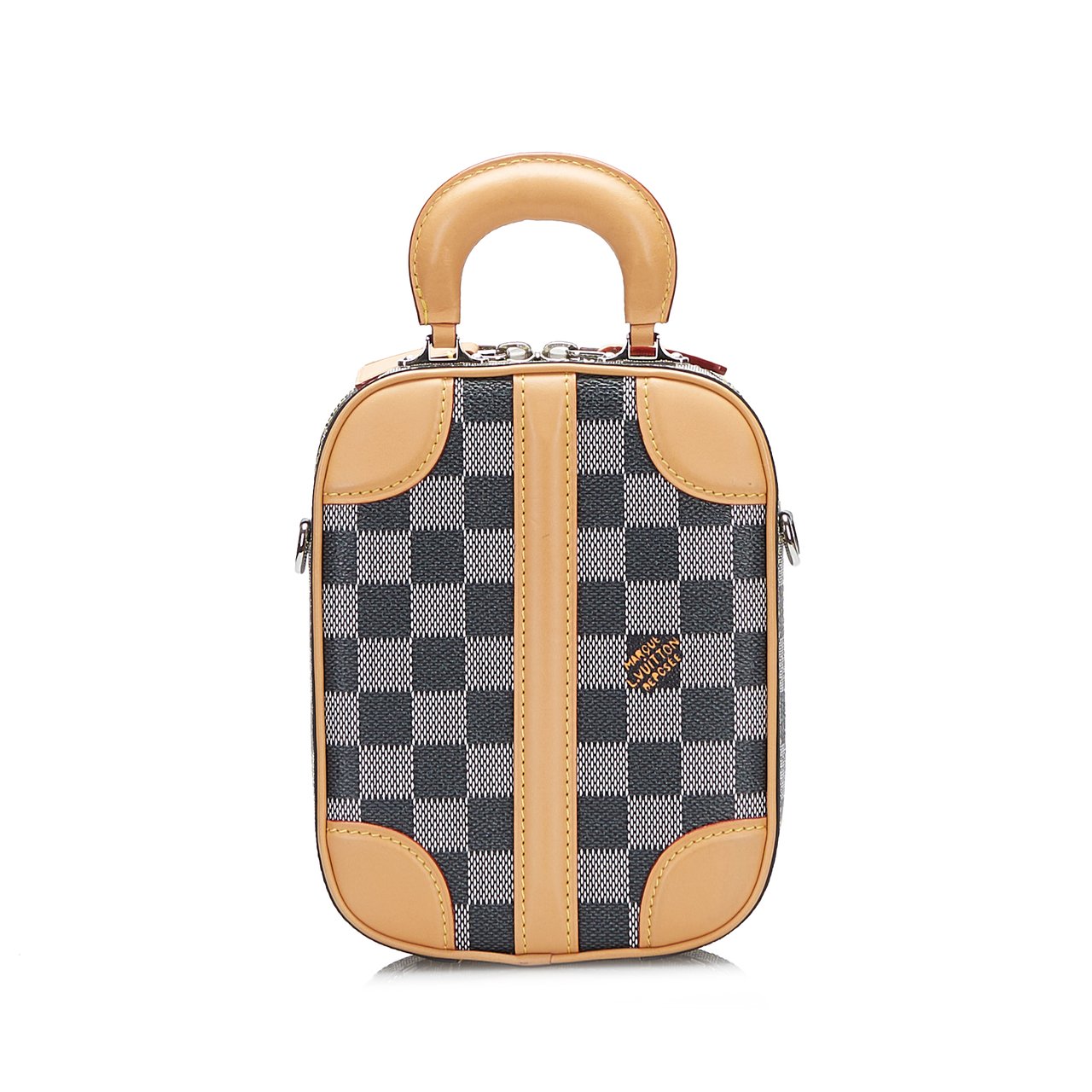 Louis Vuitton Damier Colors Valisette Verticale Grijs