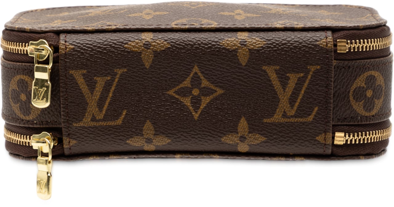 Louis Vuitton Monogram Trousse Blush PM Bruin