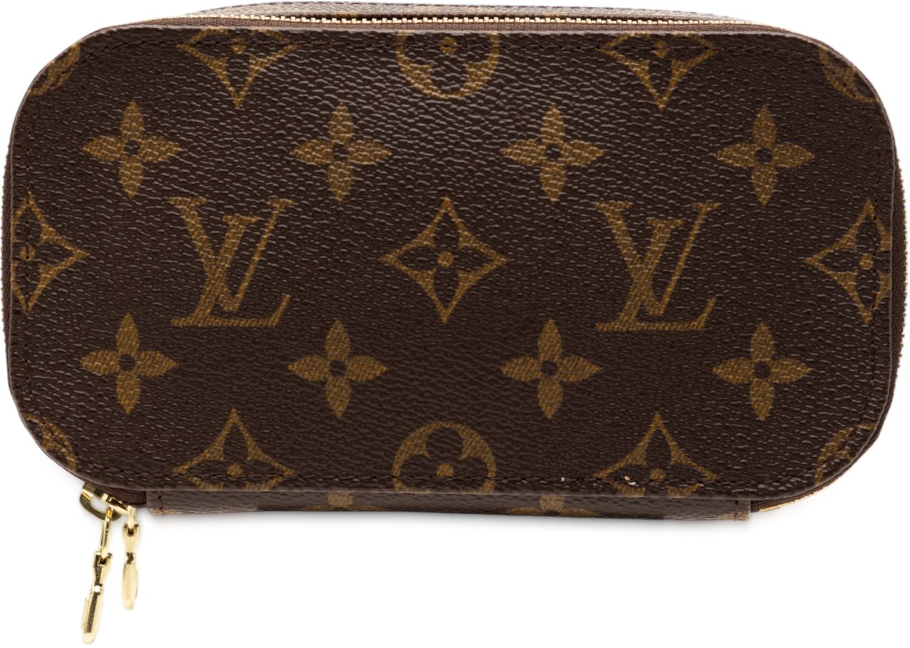 Louis Vuitton Monogram Trousse Blush PM Bruin