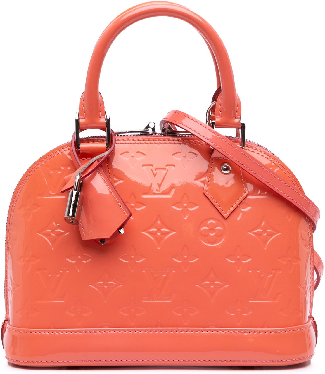 Louis Vuitton Monogram Vernis Alma BB Oranje