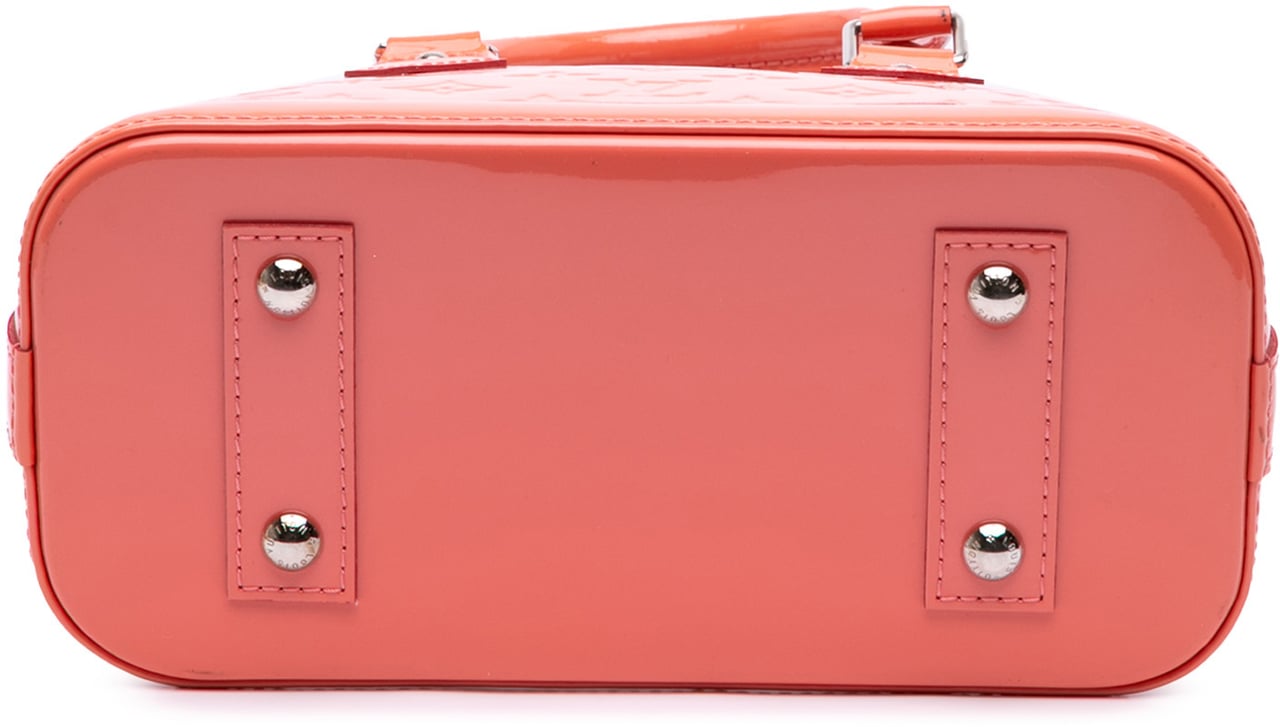Louis Vuitton Monogram Vernis Alma BB Oranje