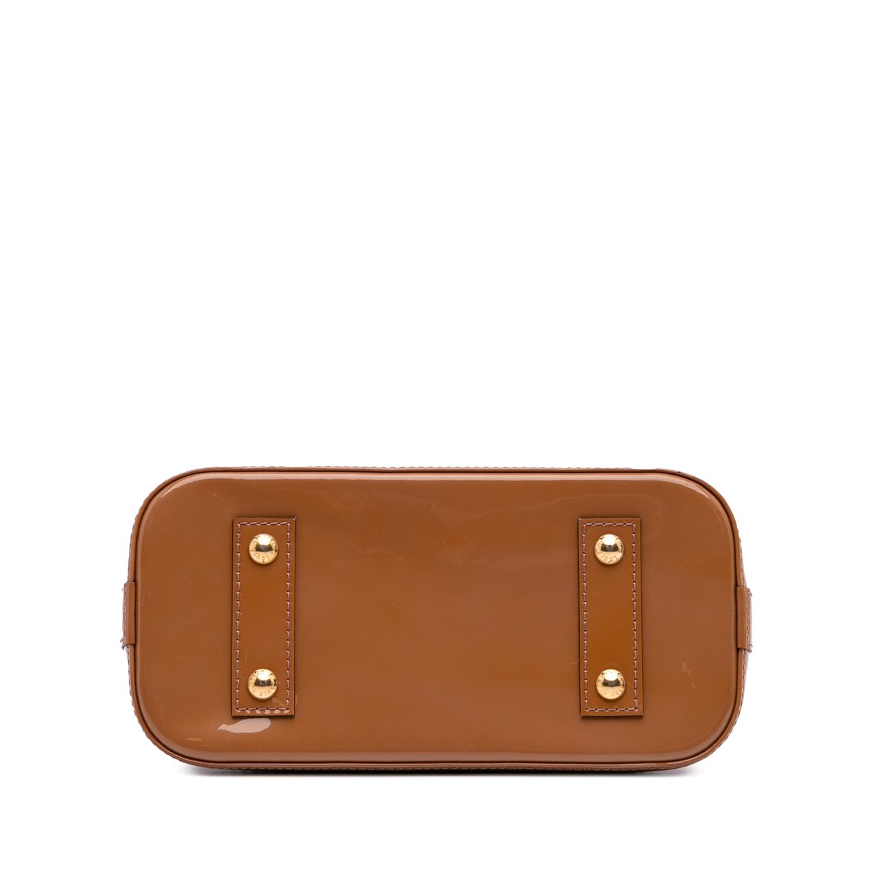 Louis Vuitton Monogram Vernis Alma BB Bruin