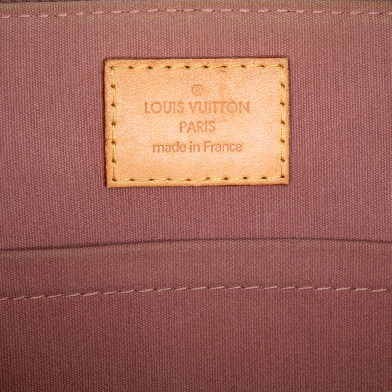 Louis Vuitton Monogram Vernis Alma BB Bruin