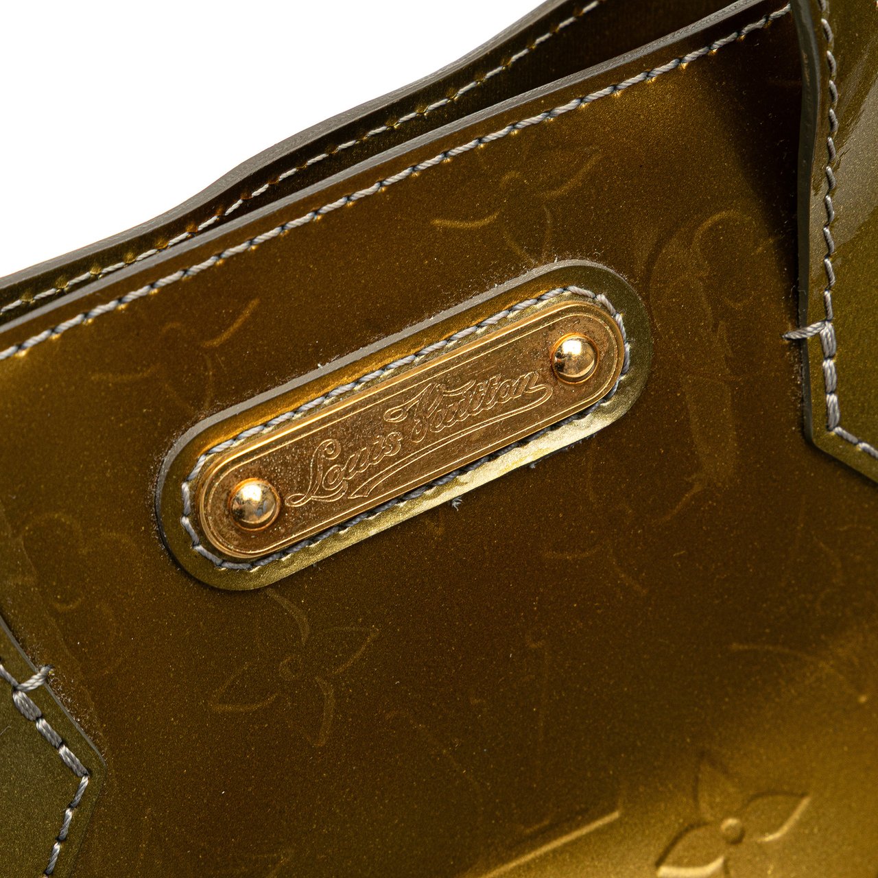 Louis Vuitton Monogram Vernis Wilshire PM Goud