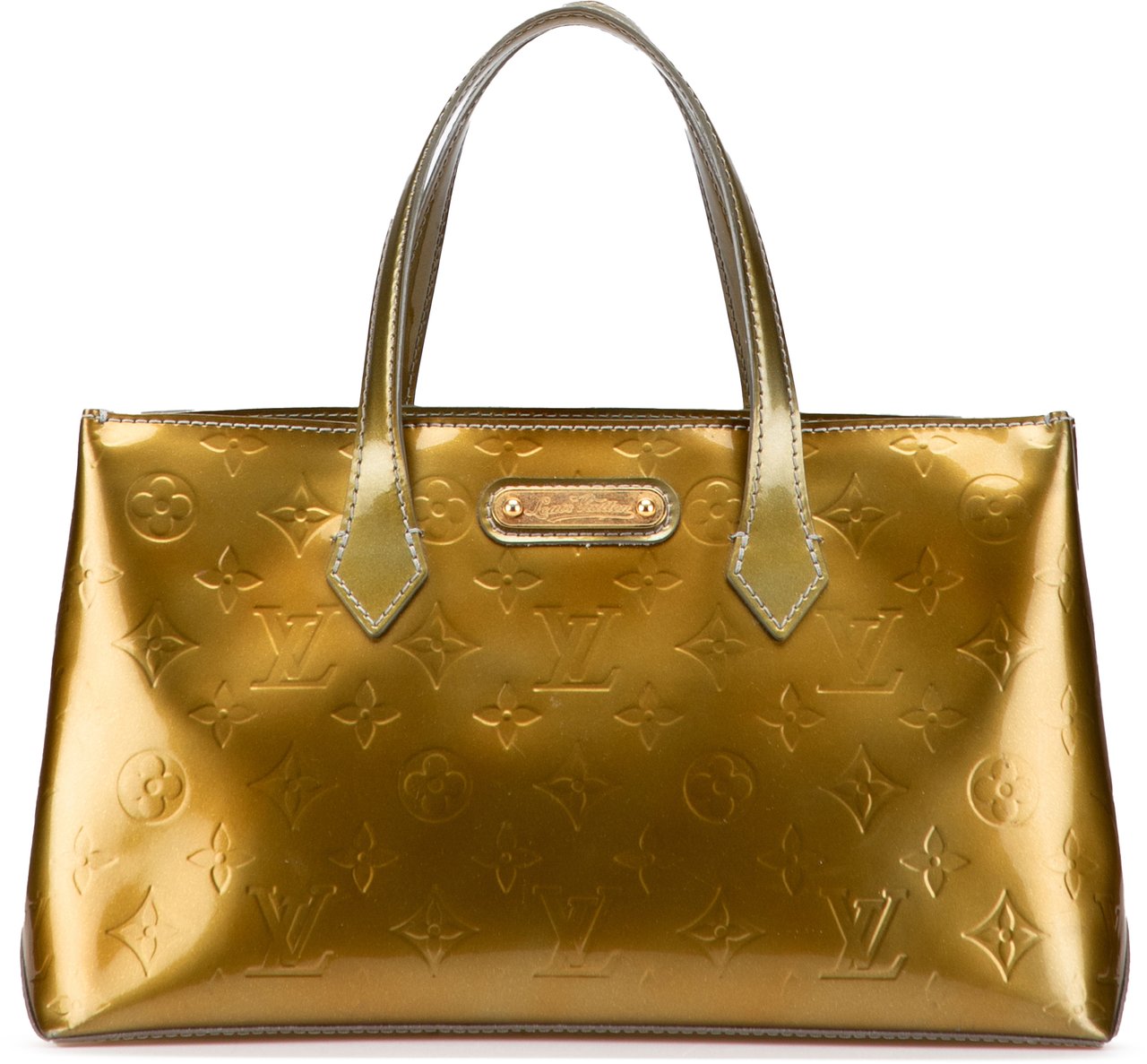 Louis Vuitton Monogram Vernis Wilshire PM Goud