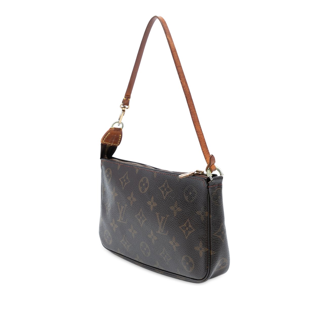 Louis Vuitton Takashi Murakami Monogram Cherry Pochette Accessoires Bruin