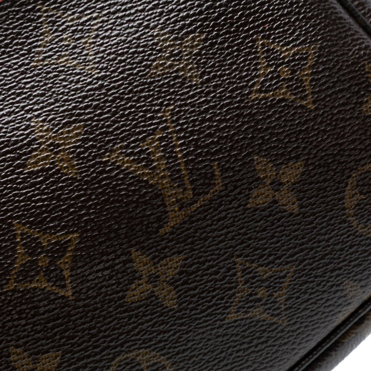 Louis Vuitton Takashi Murakami Monogram Cherry Pochette Accessoires Bruin