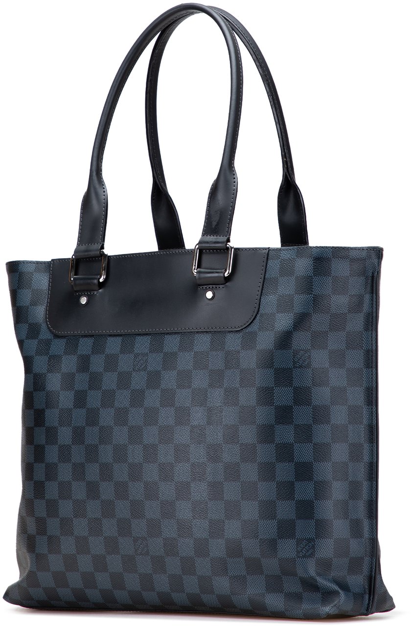 Louis Vuitton Damier Cobalt Cabas Voyage Blauw