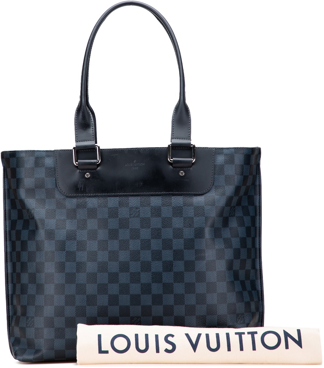 Louis Vuitton Damier Cobalt Cabas Voyage Blauw