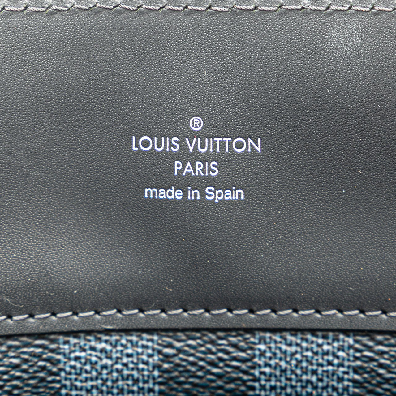 Louis Vuitton Damier Cobalt Cabas Voyage Blauw