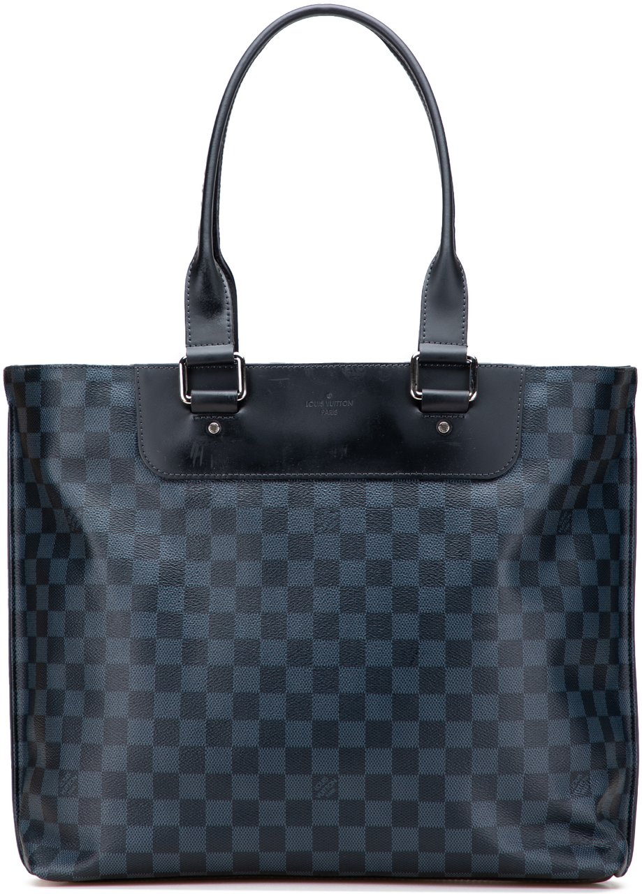 Louis Vuitton Damier Cobalt Cabas Voyage Blauw