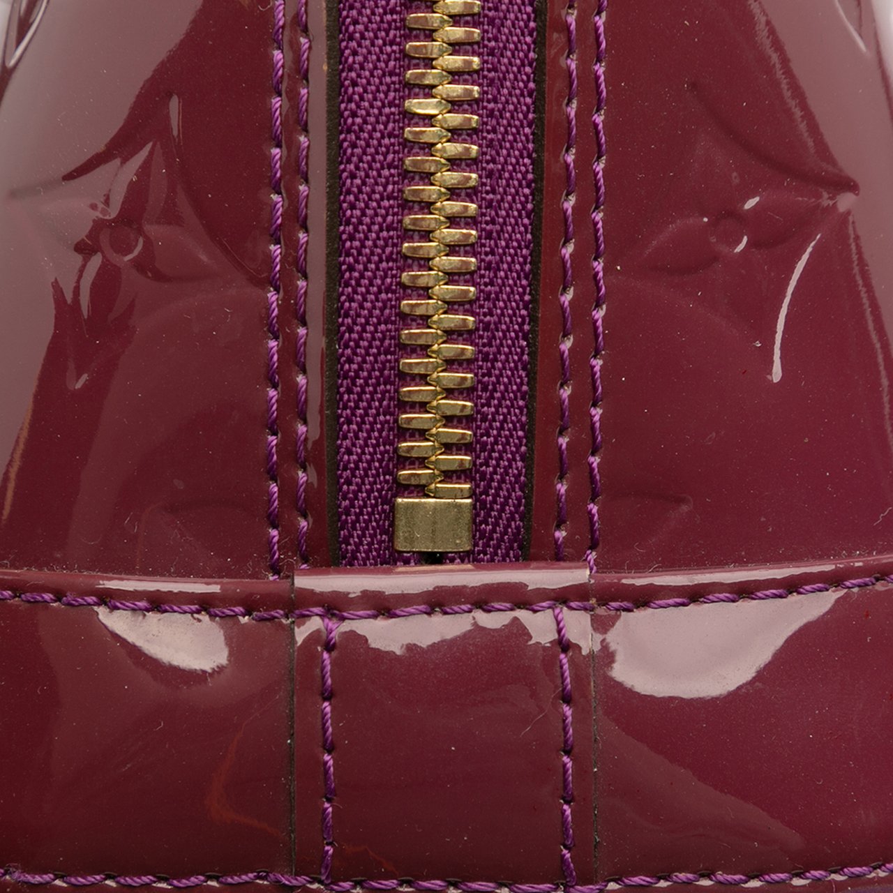 Louis Vuitton Monogram Vernis Alma BB Rood