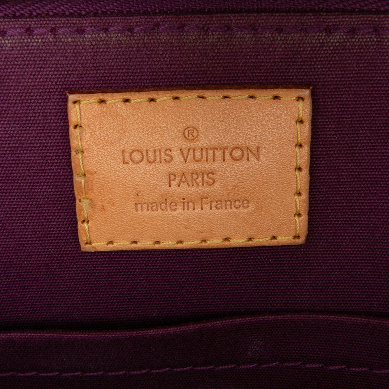 Louis Vuitton Monogram Vernis Alma BB Rood
