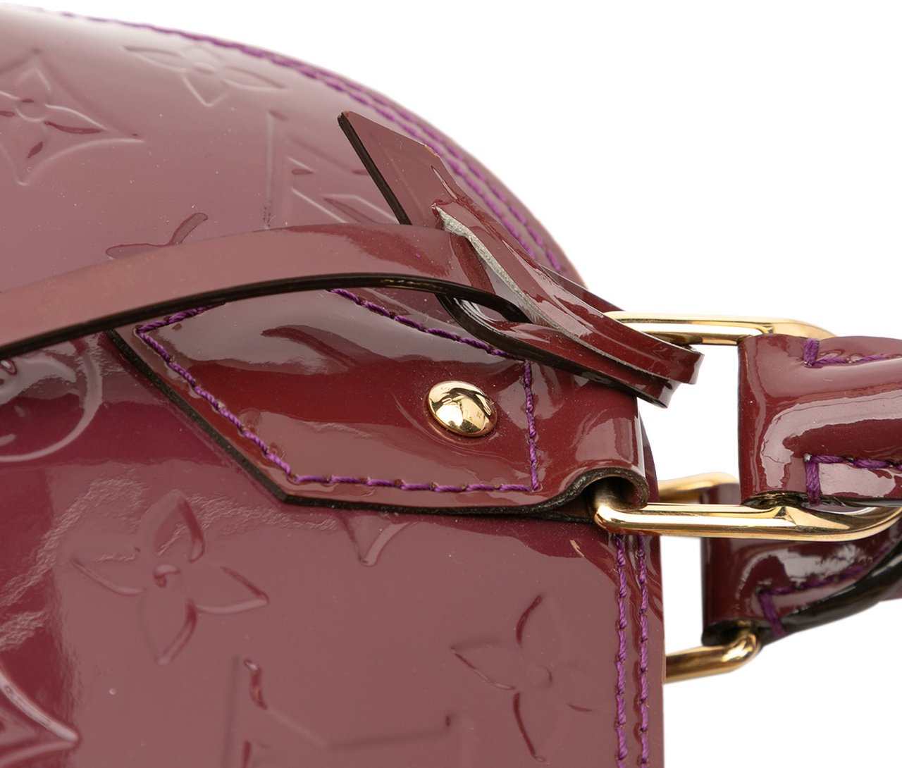 Louis Vuitton Monogram Vernis Alma BB Rood