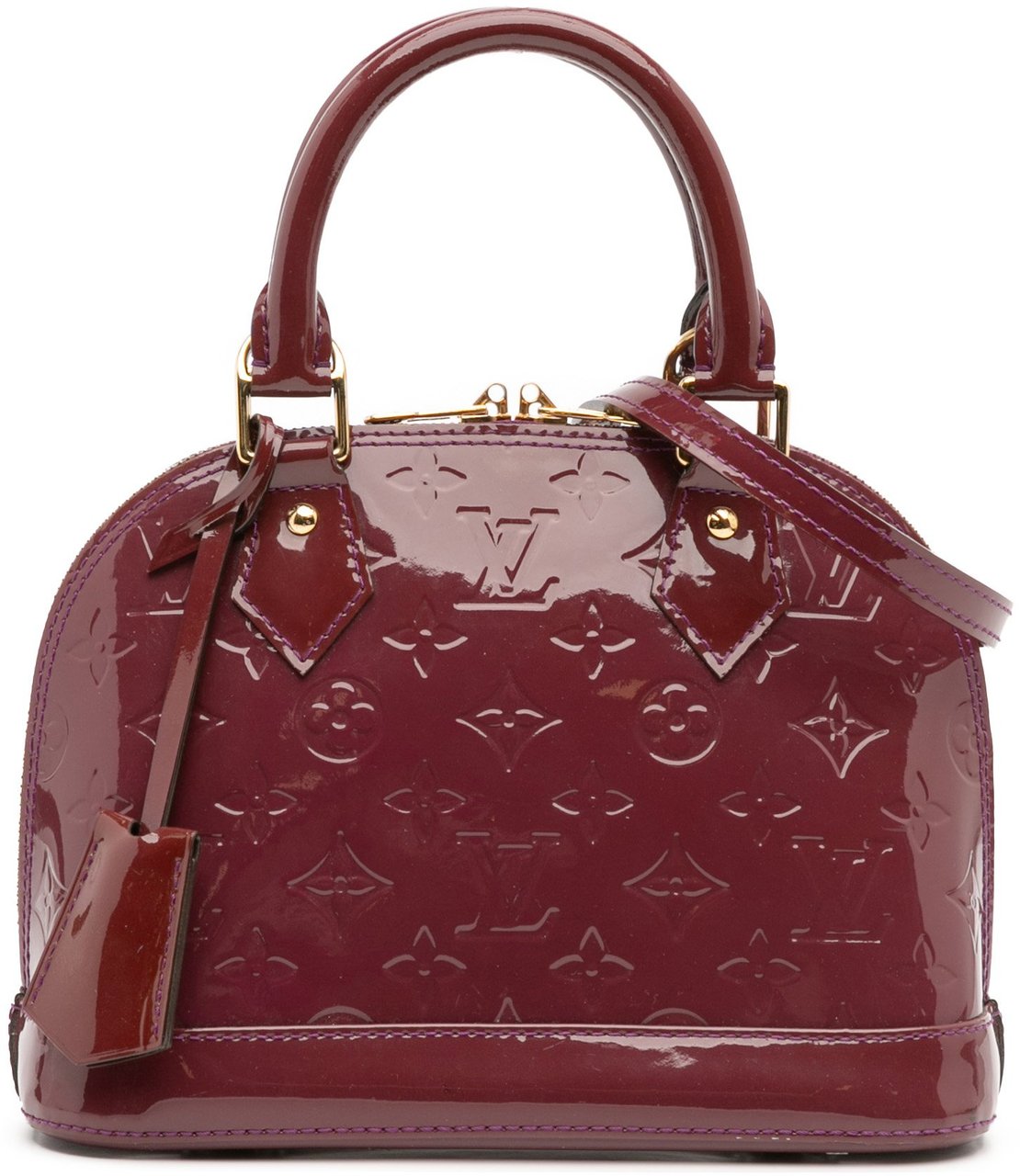 Louis Vuitton Monogram Vernis Alma BB Rood