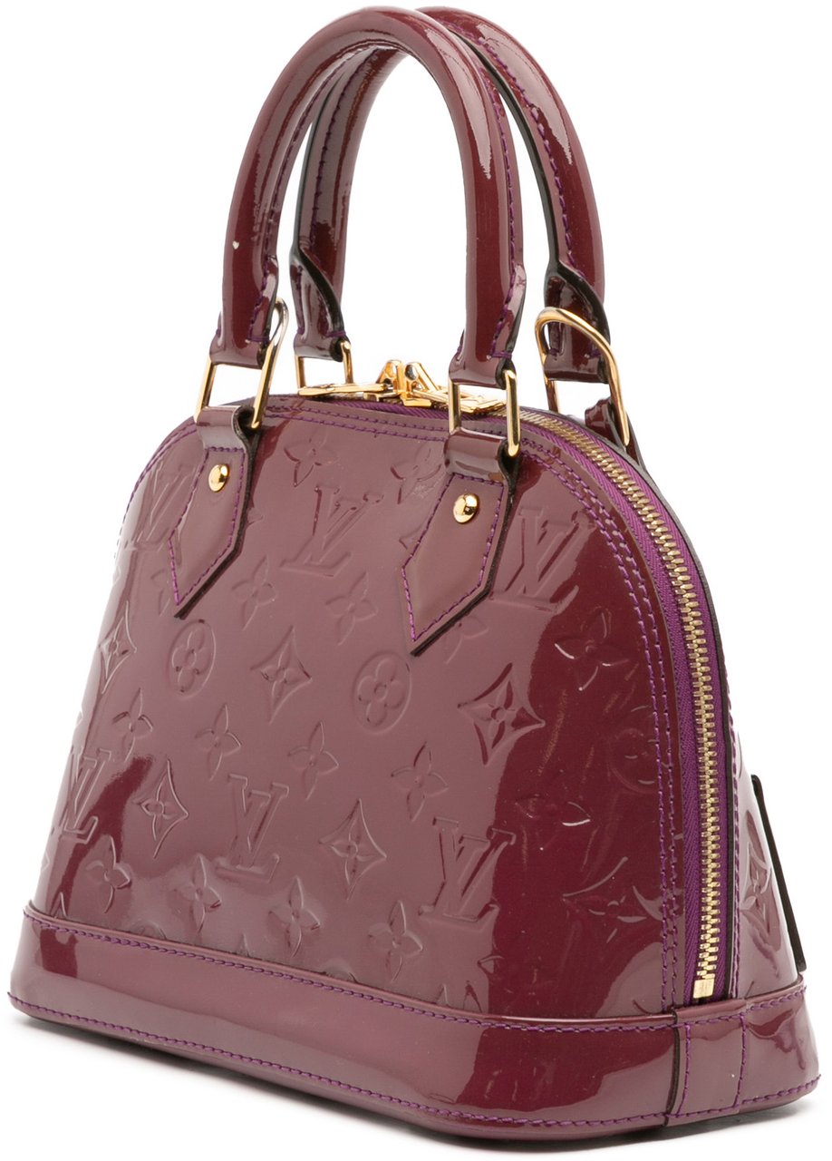 Louis Vuitton Monogram Vernis Alma BB Rood