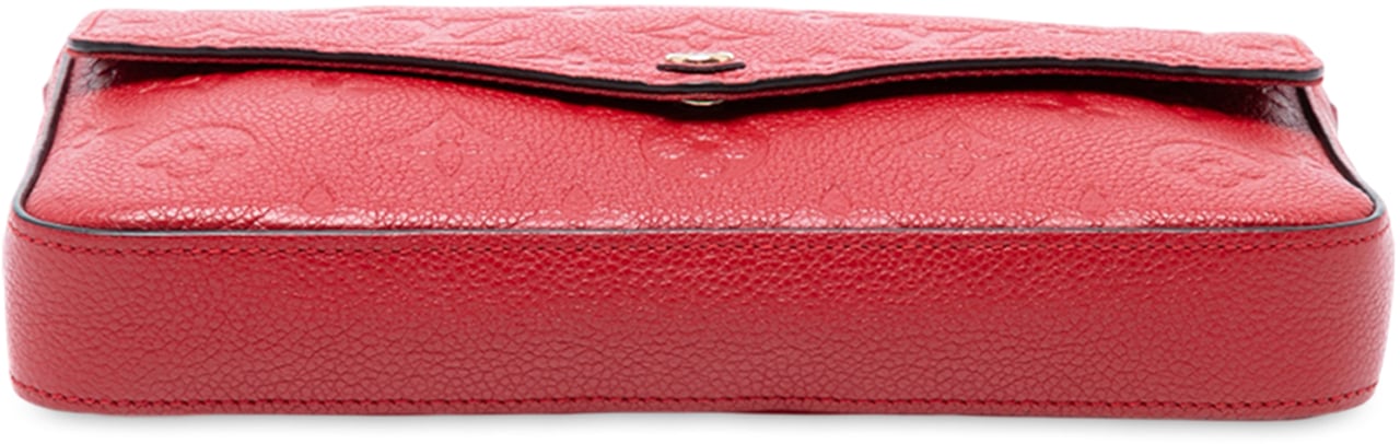 Louis Vuitton Monogram Empreinte Pochette Felicie Rood