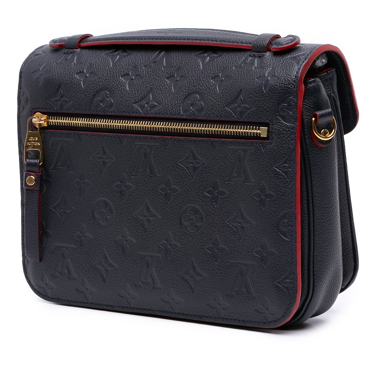 Louis Vuitton Monogram Empreinte Pochette Metis Blauw